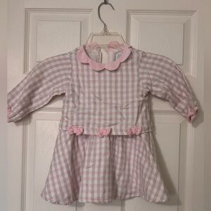 Florence Eiseman Pink and White Dress
